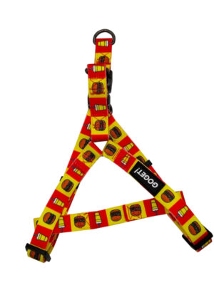 ΣΑΜΑΡΑΚΙ ΣΚΥΛΩΝ PET INTEREST 32841 GO GET HARNESS CLASSIC BURGER 1mmx26-40cm XS
