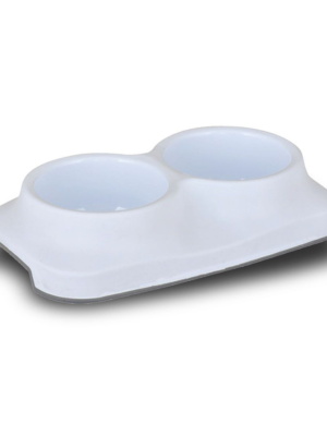 ΜΠΟΛ ΚΑΤΟΙΚΙΔΙΩΝ 2 ΘΕΣΕΩΝ PLAST ART PT-260 0,4LTx2 33x18x6,5 ΑΣΠΡΟ