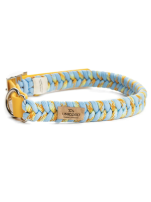 ΠΕΡΙΛΑΙΜΙΟ ΣΚΥΛΟΥ UNICORD COLLAR LOLLIPOP MIAMI-ΓΑΛΑΖΙΟ S 30-36cm 15mm