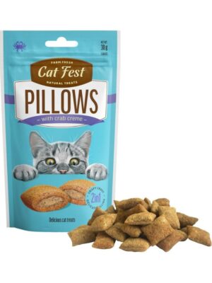 ΛΙΧΟΥΔΙΕΣ ΓΑΤΑΣ CAT FEST PILLOWS 83DF205 ΚΡΕΜΑ ΚΑΒΟΥΡΙΟΥ 30g
