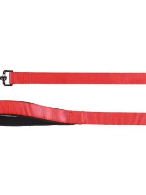 ΟΔΗΓΟΣ ΣΚΥΛΟΥ FLAMINGO 521417 LEASH ABBI 130cm 20mm ΚΟΚΚΙΝΟ