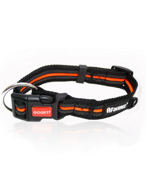 ΠΕΡΙΛΑΙΜΙO ΣΚΥΛΩΝ GO GET 3140 TRAINING COLLAR ΜΑΥΡΟ/ΠΟΡΤΟΚΑΛΙ 1.5mmx35-40cm S