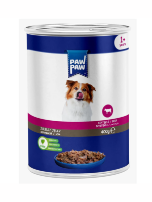 ΚΟΝΣΕΡΒΑ ΣΚΥΛΟΥ PAWPAW 5372 ADULT DOG CHUNK IN JELLY BEEF 400g