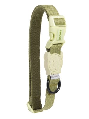 ΠΕΡΙΛΑΙΜΙΟ ΣΚΥΛΩΝ ZEEDOG COLLAR NATURAL ECO MOSS XS 23-33cm