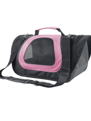 ΤΣΑΝΤΑ ΜΕΤΑΦΟΡΑΣ NOBLEZA 029952 34x21x22cm ΜΑΥΡΟ-ΡΟΖ