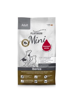 ΣΚΥΛΟΤΡΟΦΗ ΜΑΓΕΙΡΕΥΤΗ (FSD) PLATINUM ADULT MINI ΙΒΗΡΙΚΟ-ΛΑΧΑΝΙΚΑ 900g