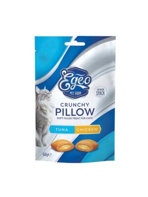 ΛΙΧΟΥΔΙΑ ΓΑΤΑΣ EGEO CAT EG517 CRUNCHY PILLOWS BAKED ΤΟΝΟΣ -ΚΟΤΟΠΟΥΛΟ 60g