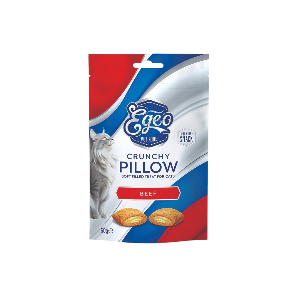 EGEO CAT EG518 CRUNCHY PILLOWS BAKED ΜΟΣΧΑΡΙ 60g