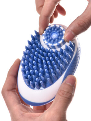 ΒΟΥΡΤΣΑ ΜΑΣΑΖ ΓΙΑ ΜΠΑΝΙΟ PET INTEREST 24074 BATH & MASSAGE BRUSH 2 IN 1