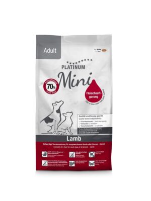 ΣΚΥΛΟΤΡΟΦΗ ΜΑΓΕΙΡΕΥΤΗ (FSD) PLATINUM ADULT MINI ΑΡΝΙ-ΡΥΖΙ 900g