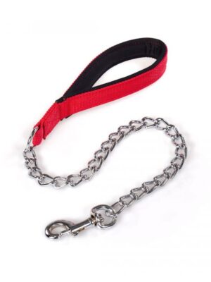 ΟΔΗΓΟΣ ΑΛΥΣΙΔΑΣ ΜΕ ΧΟΥΦΤΑ ΙΜΑΝΤΑ NEOPRENE FUNKY PET 50AL-2 4mmx75cm KOKKINO