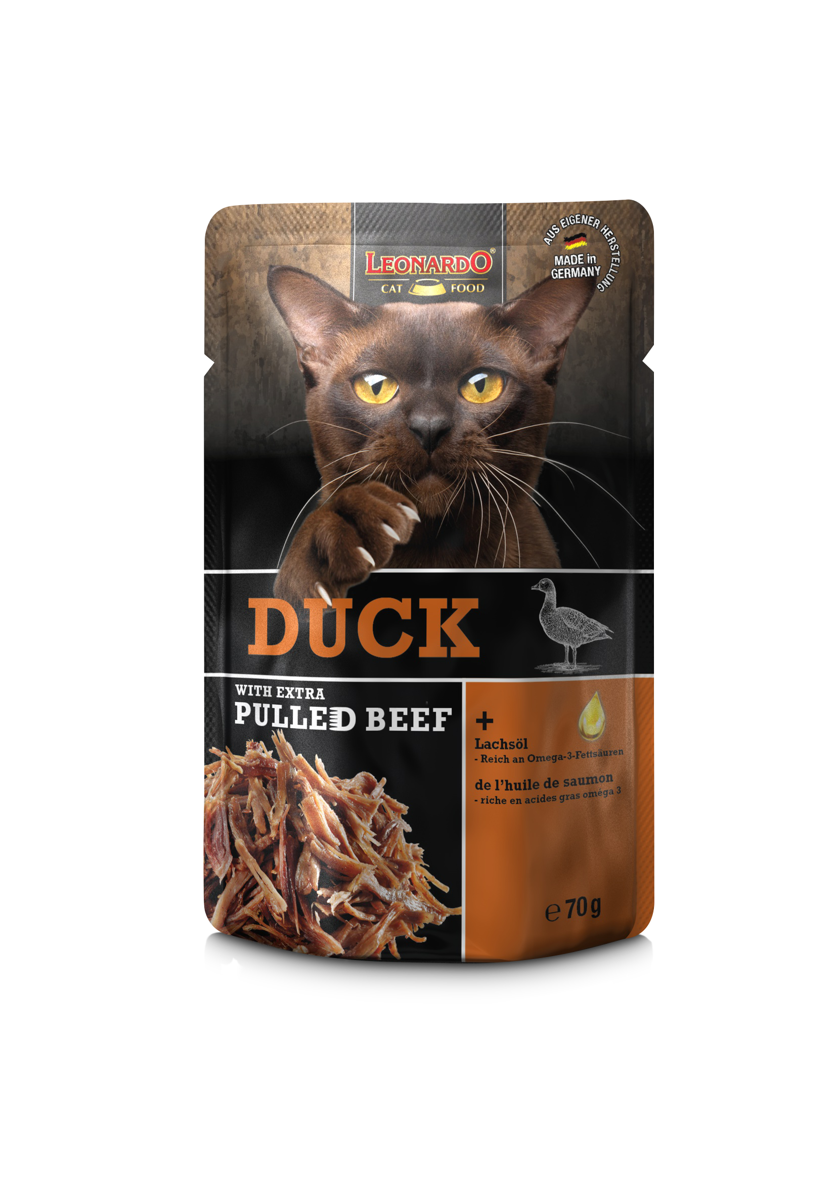 LEONARDO DUCK&PULLED BEEF 70g