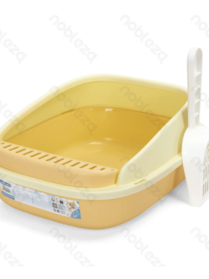ΤΟΥΑΛΕΤΑ ΓΑΤΑΣ NOBLEZA 211548 CAT LITTER PAN&LITTER SCOOP 40x33x16cm ΠΟΡΤΟΚΑΛΙ