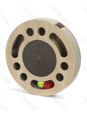 ΟΝΥΧΟΔΡΟΜΙΟ-ΠΑΙΧΝΙΔΙ NOBLEZA 055807 CIRCULAR CAT SCRATCH TOY 33X33X5.5cm