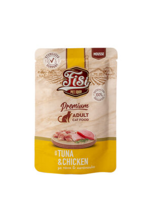 ΥΓΡΗ ΤΡΟΦΗ ΜΟΥΣ ΓΑΤΑΣ FISI FS776 MOUSE CAT ADULT TONOS&ΚΟΤΟΠΟΥΛΟ 80g