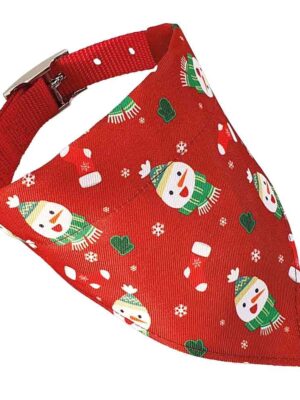 ΧΡΙΣΤΟΥΓΕΝΝΙΑΤΙΚΟ ΠΕΡΙΛΑΙΜΙΟ ΜΠΑΝΤΑΝΑ ΣΚΥΛOY NOBBY 51884 XMAS COLLAR W SCARF 35x10cm