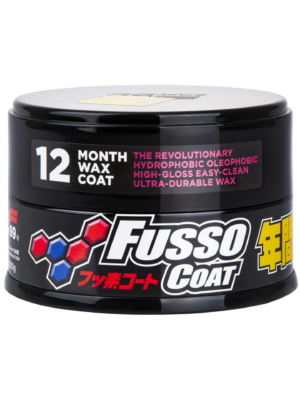 ΚΕΡΙ ΧΡΩΜΑΤΟΣ ΓΙΑ ΣΚΟΥΡΟΥΣ ΤΟΝΟΥΣ ΧΡΩΜΑΤΟΣ SOFT99 FUSSO COAT 12 MONTHS WAX DARK