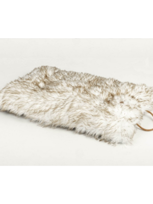ΜΑΞΙΛΑΡΑ ΜΕ ΓΟΥΝΑ WOOFMODA 915-1501 Νο1 56×86cm ΛΕΥΚΟ-ΚΑΦΕ