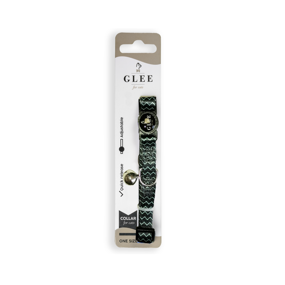 GLEE 89216 GREEN ZIG ZAG