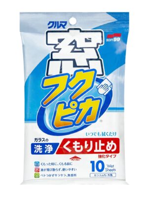 ΥΓΡΑ ΜΑΝΤΙΛΑΚΙΑ ΚΑΘΑΡΙΣΜΟΥ SOFT99 04073 GLASS CLEANING WIPE (ANTI-FOG) 10TMX