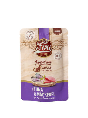 ΥΓΡΗ ΤΡΟΦΗ ΜΟΥΣ ΓΑΤΑΣ FISI FS775 MOUSE CAT ADULT ΤΟΝΟΣ&ΣΚΟΥΜΠΡΙ 80g