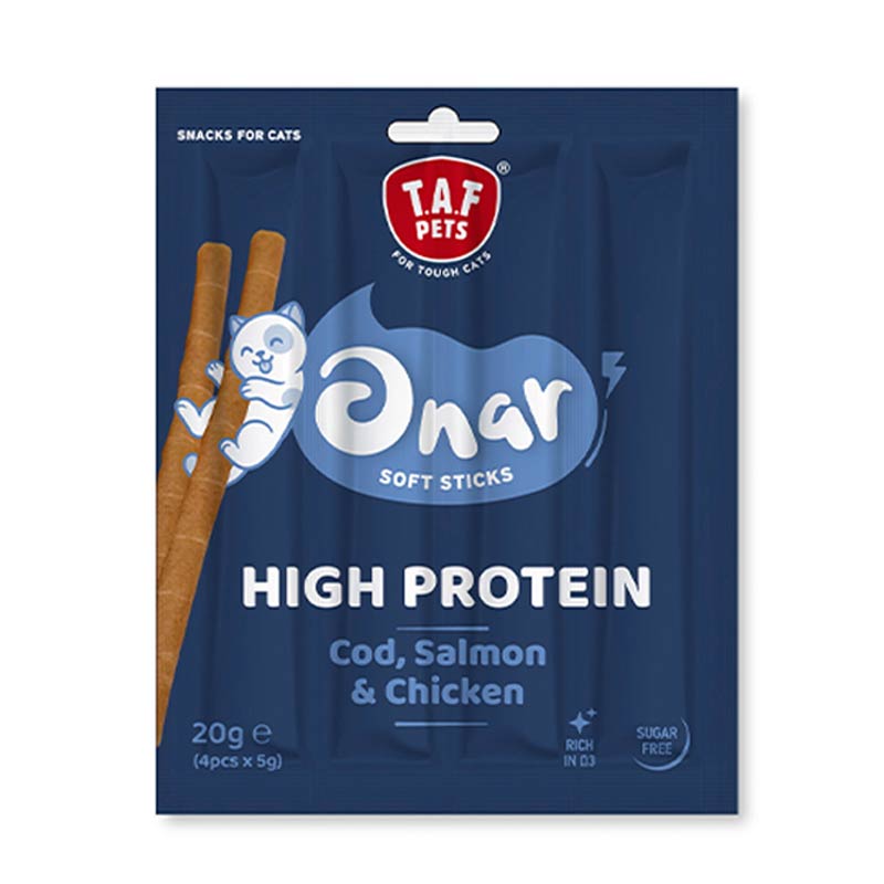 TAF PETS-ONAR 21831 STICK COD&SALMON&CHICKEN 20g 4TMX