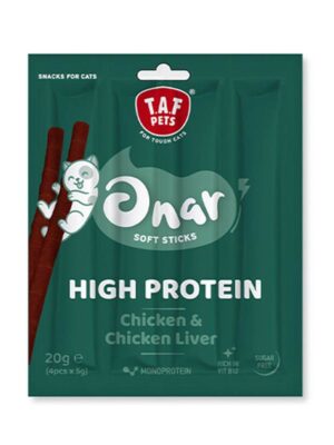 ΛΙΧΟΥΔΙΑ TAF PETS-ONAR 21832 STICK CHICKEN&CHICKEN LIVER 20g 4TMX