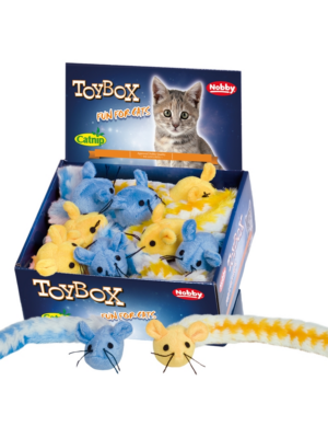 ΠΑΙΧΝΙΔΙ ΓΑΤΑΣ ΝΟΒΒΥ 66943 MOUSE W CATNIP 18cm