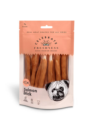 ΛΙΧΟΥΔΙΑ ΣΚΥΛΟΥ 84016 CELEBRATE FRESHNESS SALMON STICK 100gr