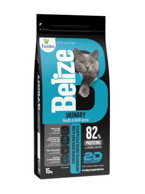 ΓΑΤΟΤΡΟΦΗ TANKO BELIZE CAT URINARY CHICKEN-DUCK-RICE-EGG 15kg