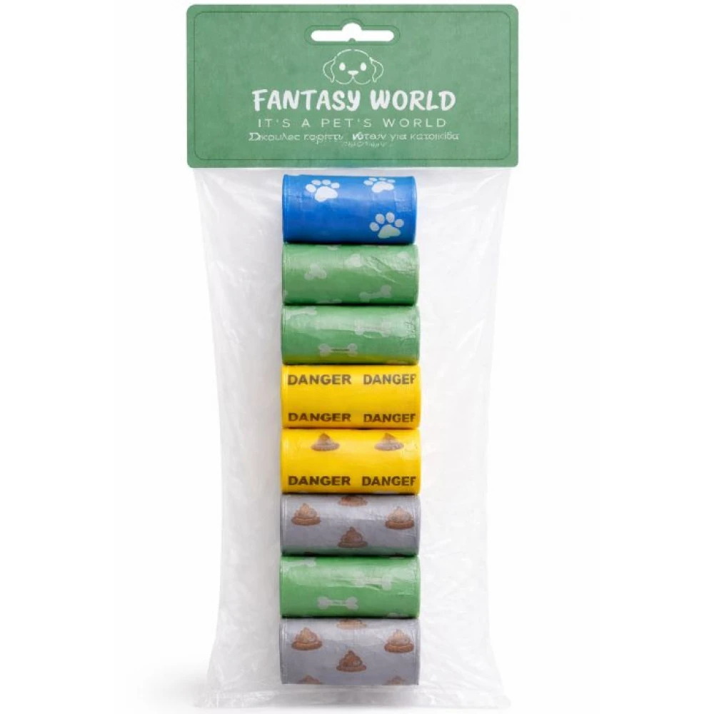 FANTASY WORLD TH-6014-8 POOP BAGS 8ΤΜΧ