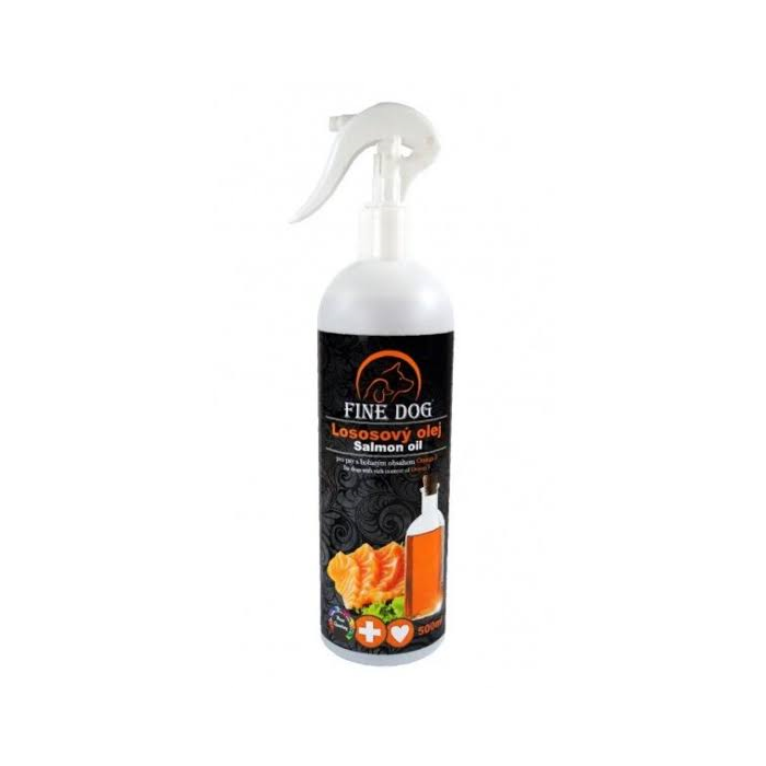 FINE DOG 126 SALMON OIL 500ml