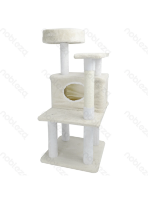 ΟΝΥΧΟΔΡΟΜΙΟ NOBLEZA 226689 CAT TREE 40x40x90cm ΜΠΕΖ