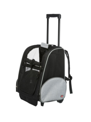TROLLEY ΜΕΤΑΦΟΡΑΣ TRIXIE 2880 36x50x27cm ΜΑΥΡΟ/ΓΚΡΙ