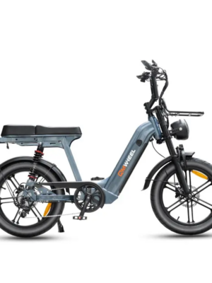 ΗΛΕΚΤΡΙΚΟ ΠΟΔΗΛΑΤΟ QMWHEEL 20035 ELECTRIC BIKE D50 190X65X123cm GREY