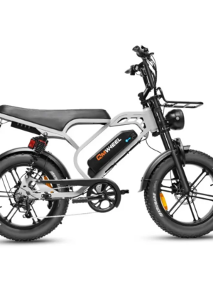 ΗΛΕΚΤΡΙΚΟ ΠΟΔΗΛΑΤΟ QMWHEEL 20029 ELECTRIC BIKE V20 LIMITED 163X65X120cm LIGHT GREY