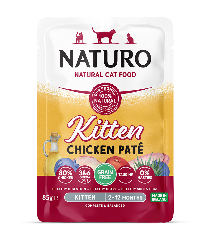 NATURO CAT NA0112 KITTEN GF CHICKEN PATE 85g