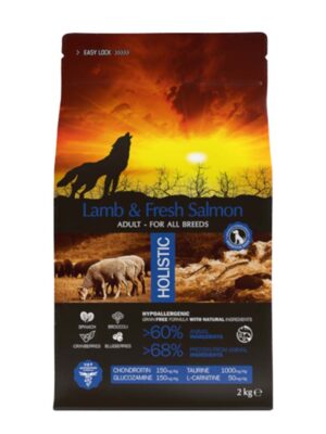 ΣΚΥΛΟΤΡΟΦΗ AMBROSIA GF ADULT LAMB&SALMON 12kg